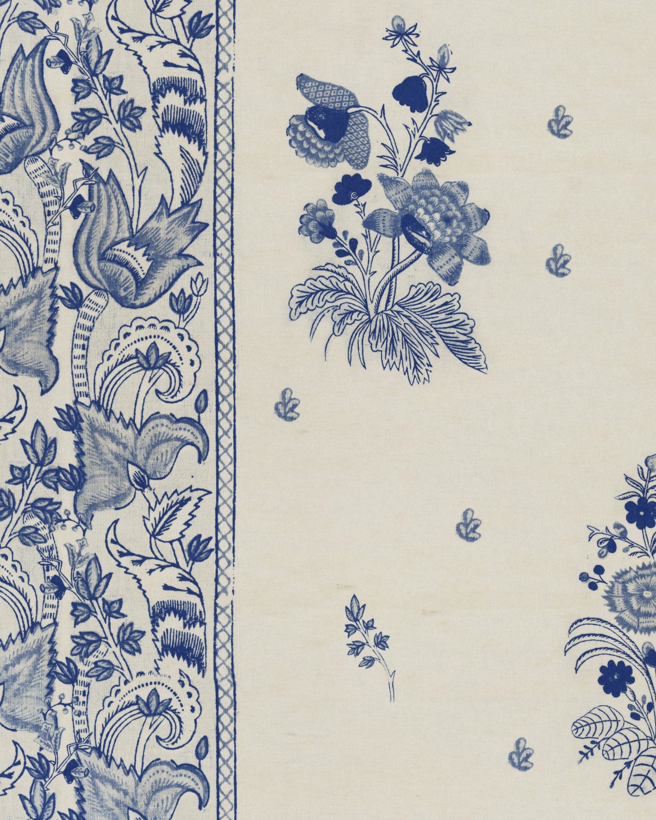mind the gap - korond floral indigo wallpaper - wp30024