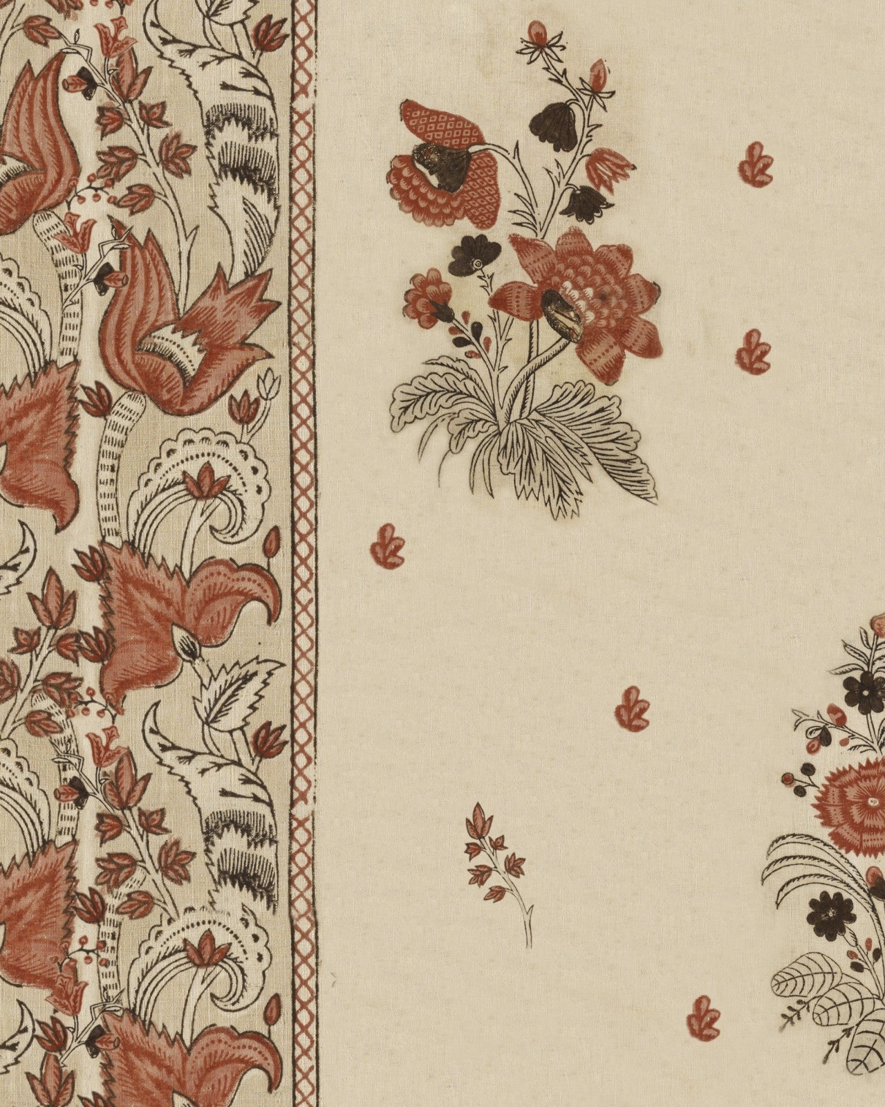 mind the gap - korond floral leather wallpaper - wp30025