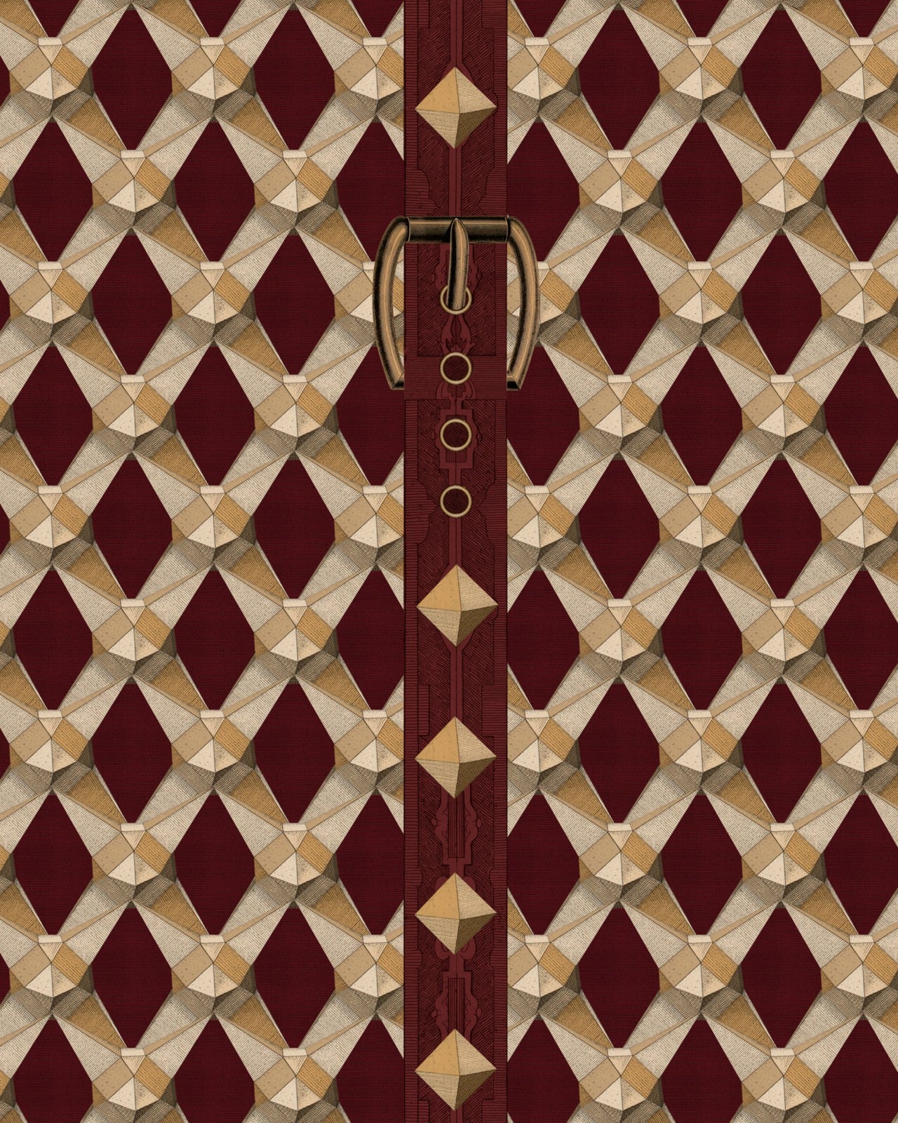 mind the gap - luxury detail bordeaux wallpaper - wp30173