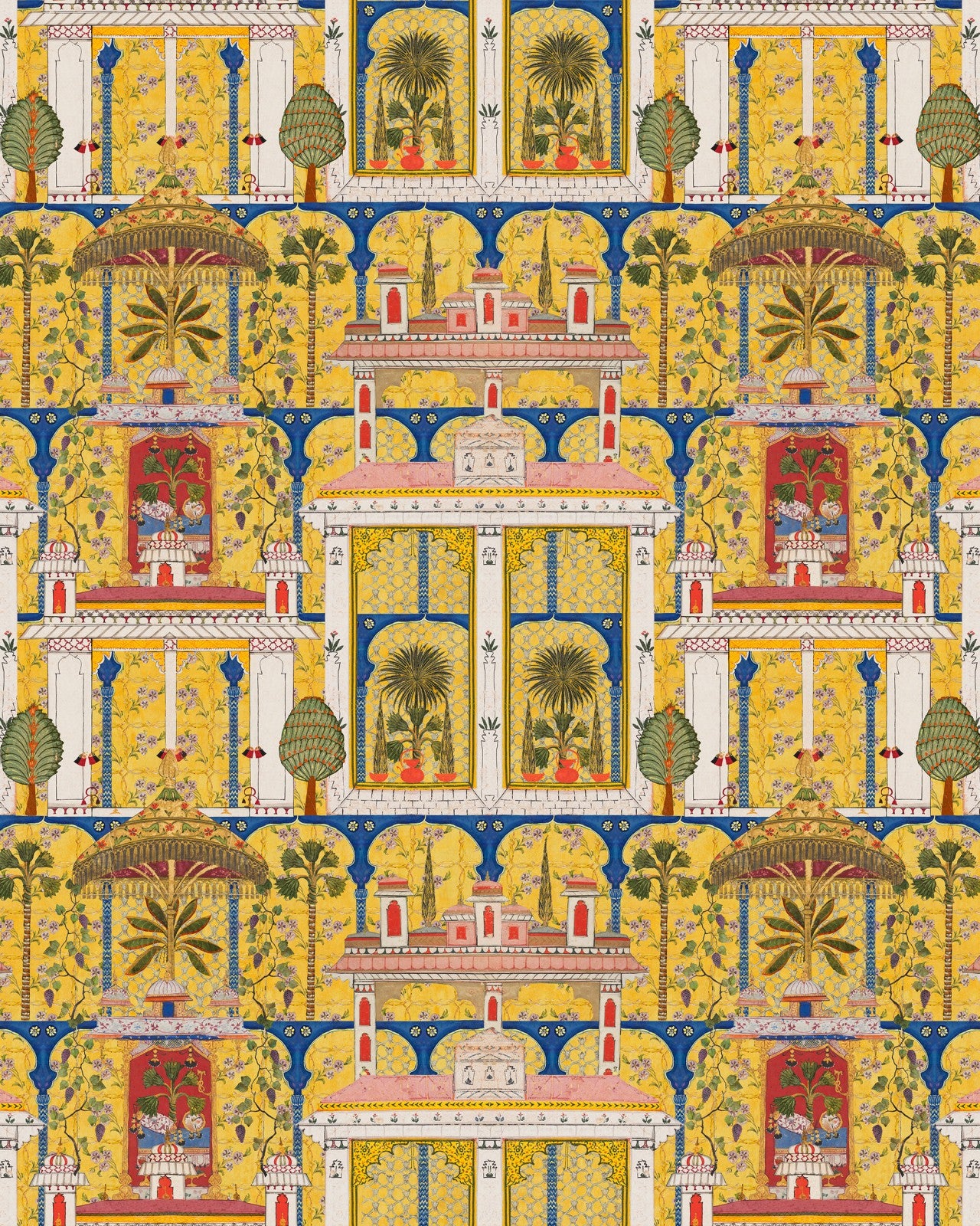 mind the gap - majorelle garden wallpaper - wp20749