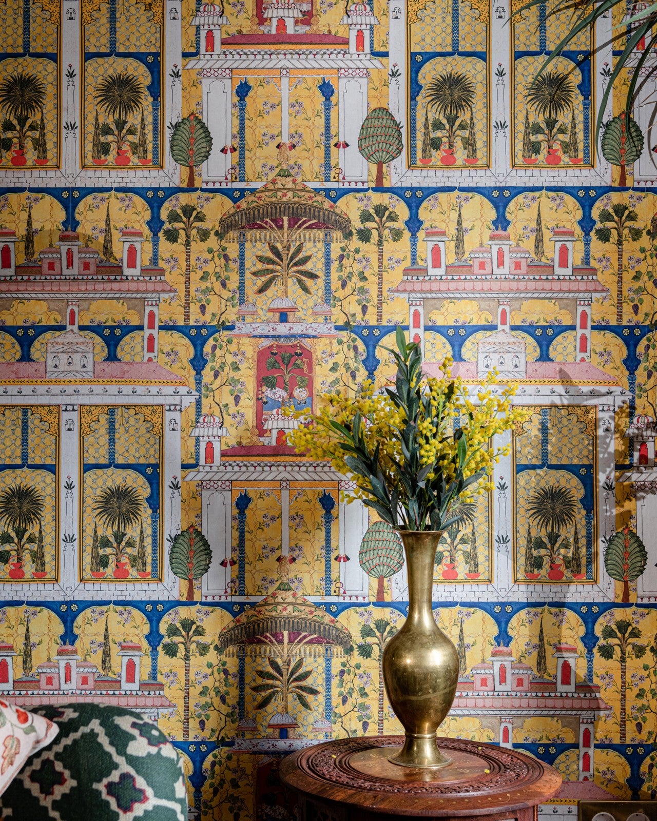mind the gap - majorelle garden wallpaper - wp20749