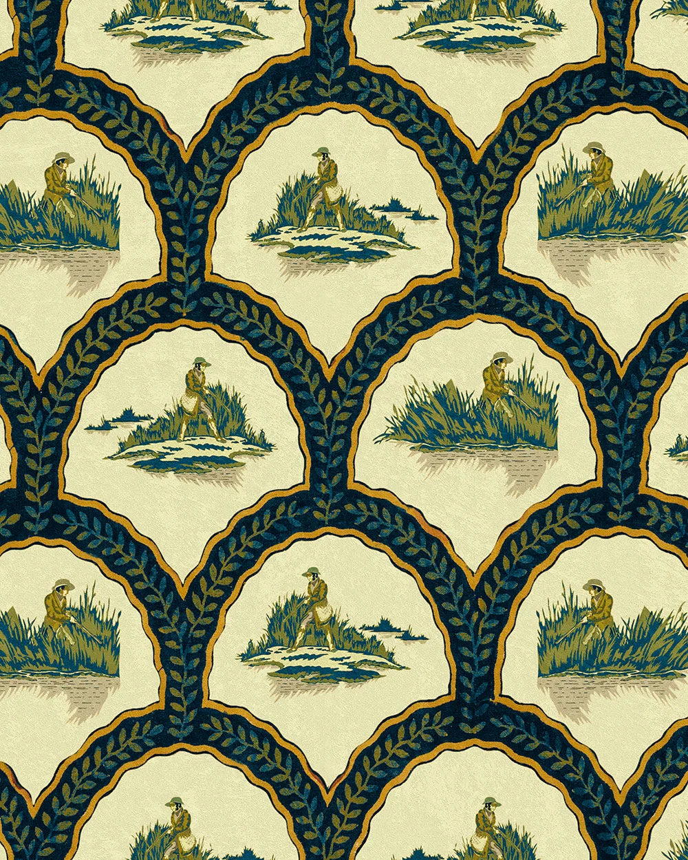 mind the gap - the hunter pale green wallpaper - wp30159