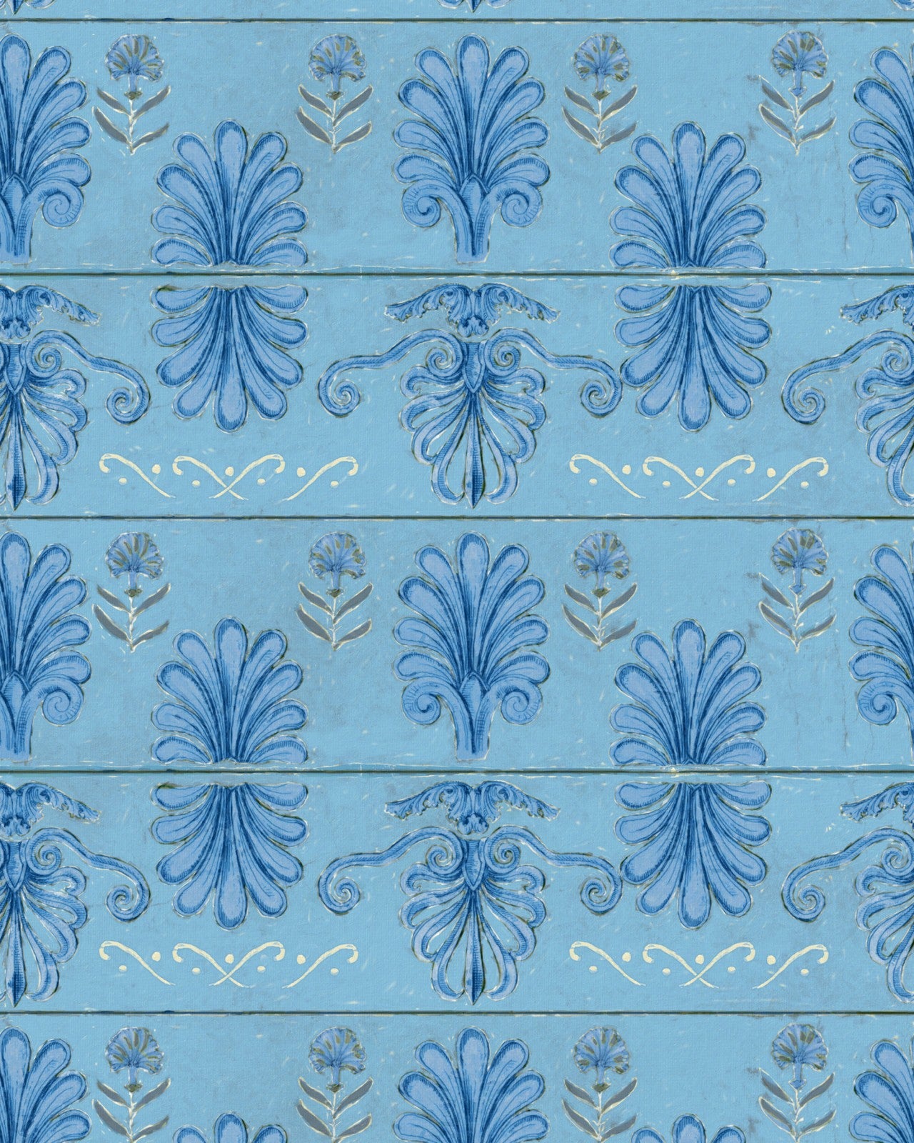 mind the gap - mykonos villa motif azure wallpaper - wp30041