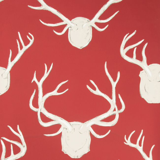 lee jofa - antlers paper - red - p2017102.19.0