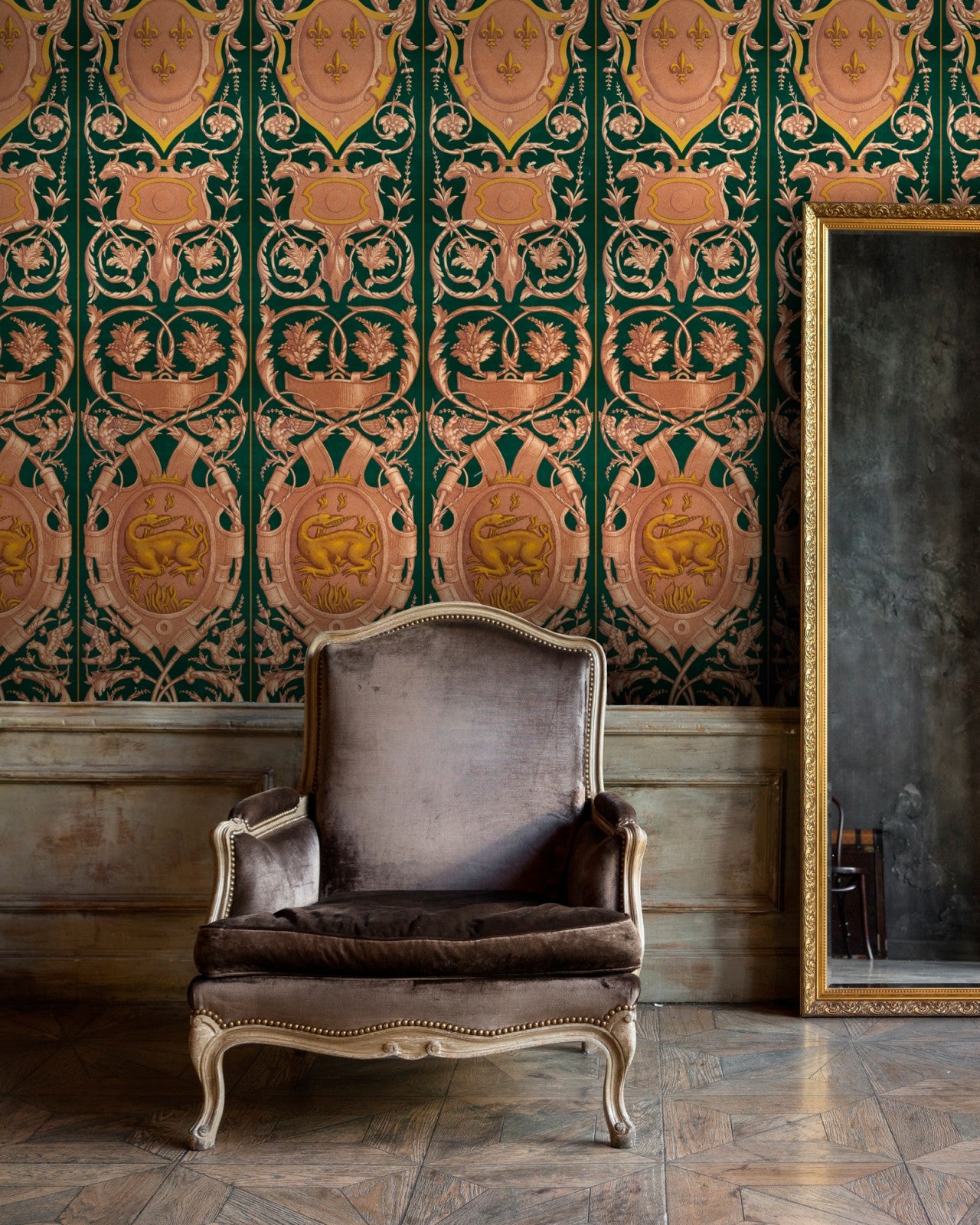 mind the gap - fontainebleau anthracite wallpaper - wp20372