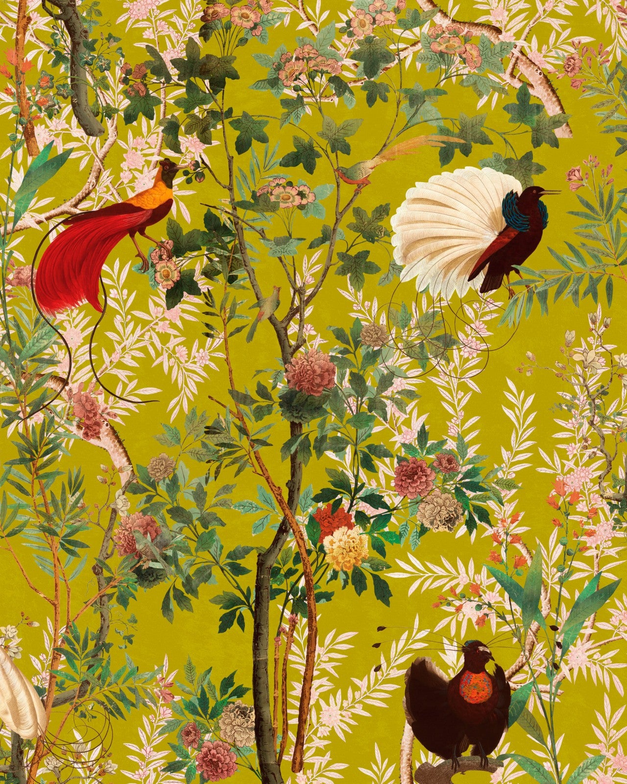 mind the gap - royal garden green wallpaper - wp20465