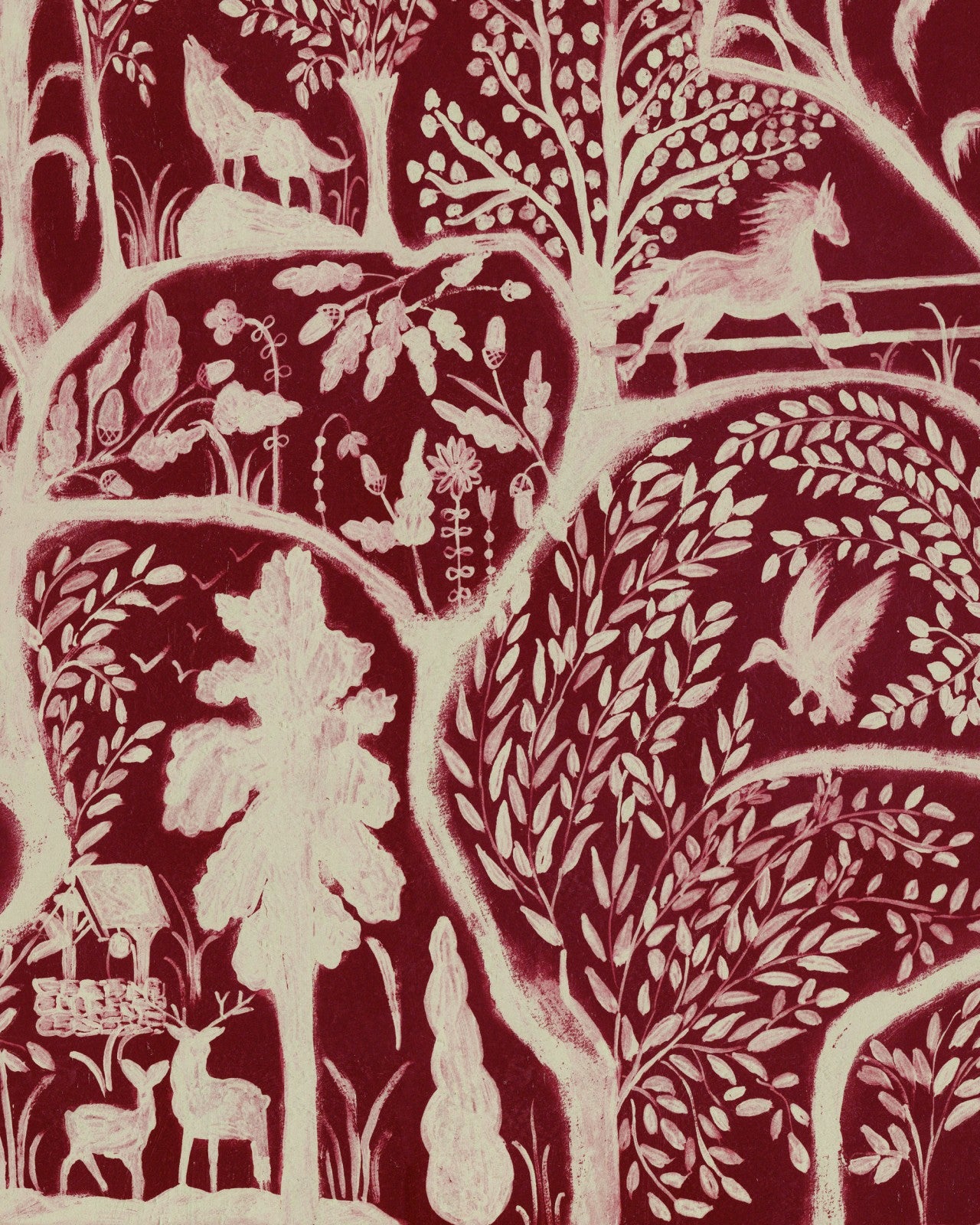 mind the gap - the enchanted woodland wallpaper - wp20550