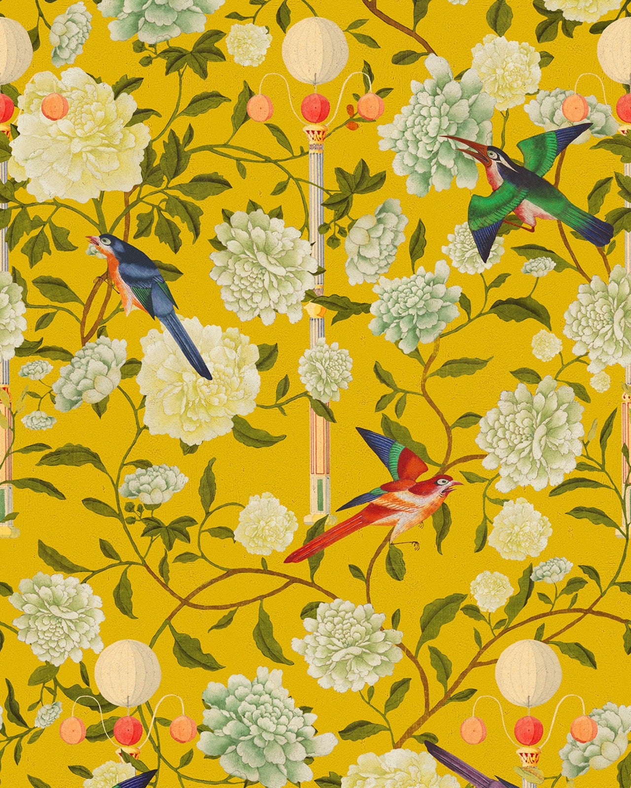 mind the gap - the garden of immortality mustard yellow - wp20590