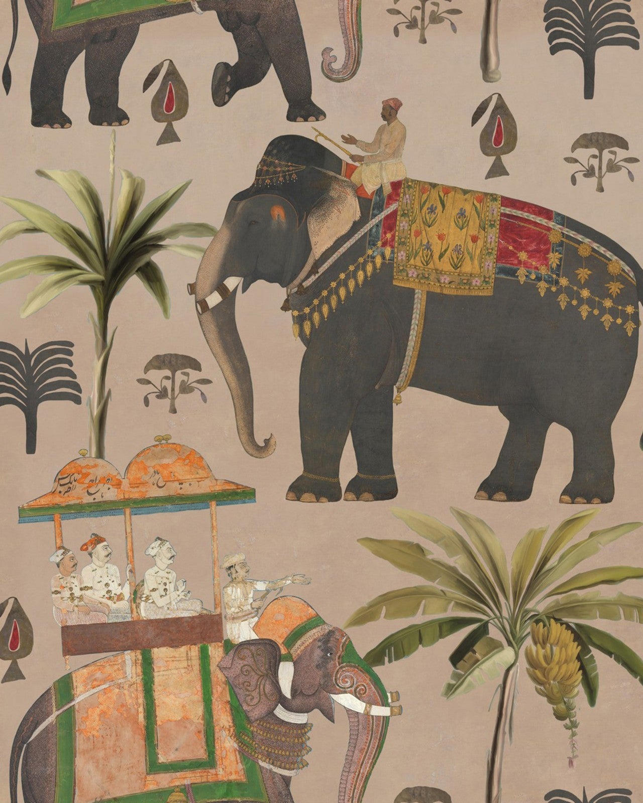 mind the gap - the procession taupe wallpaper - wp20258