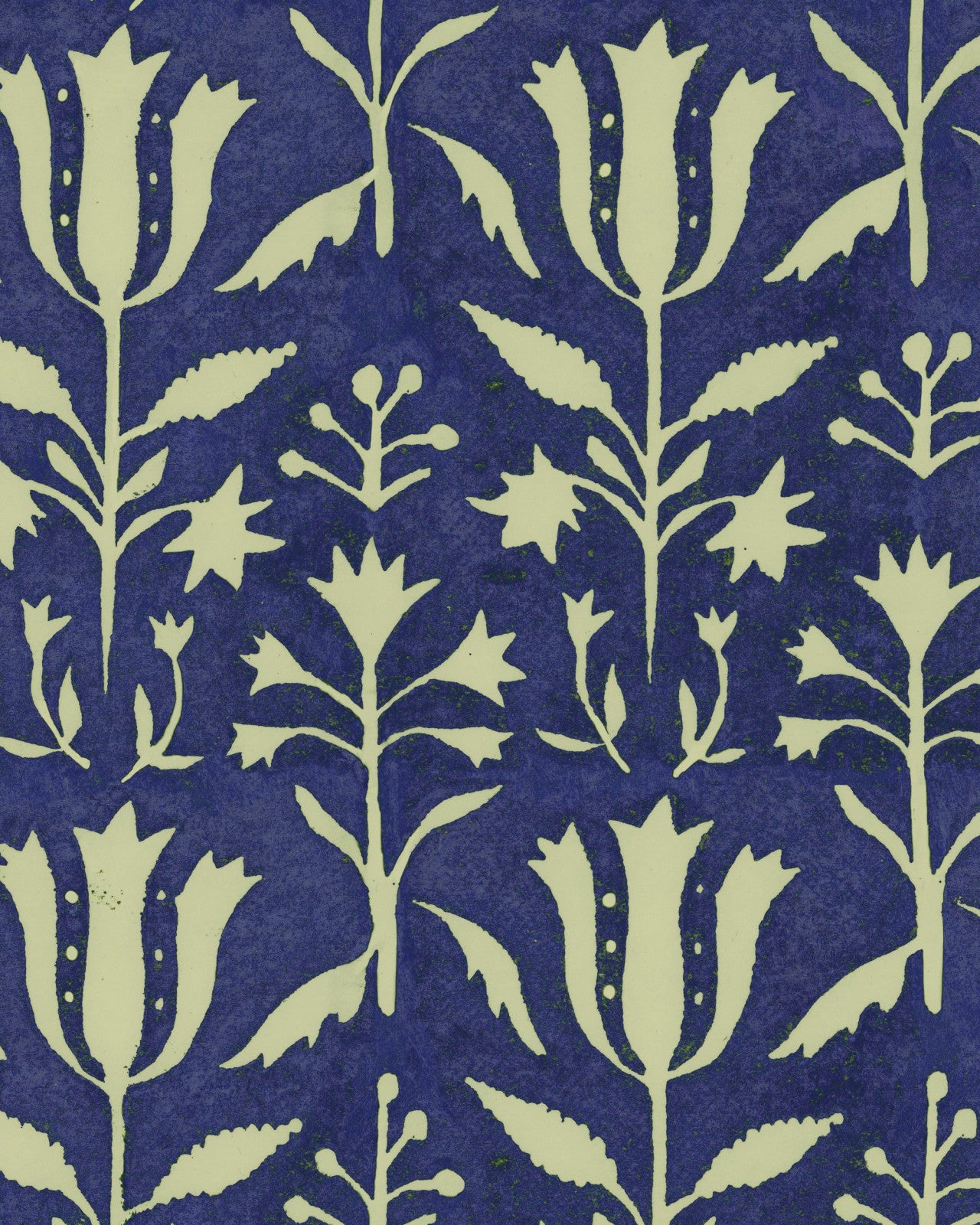 mind the gap - tulipan indigo wallpaper - wp30034