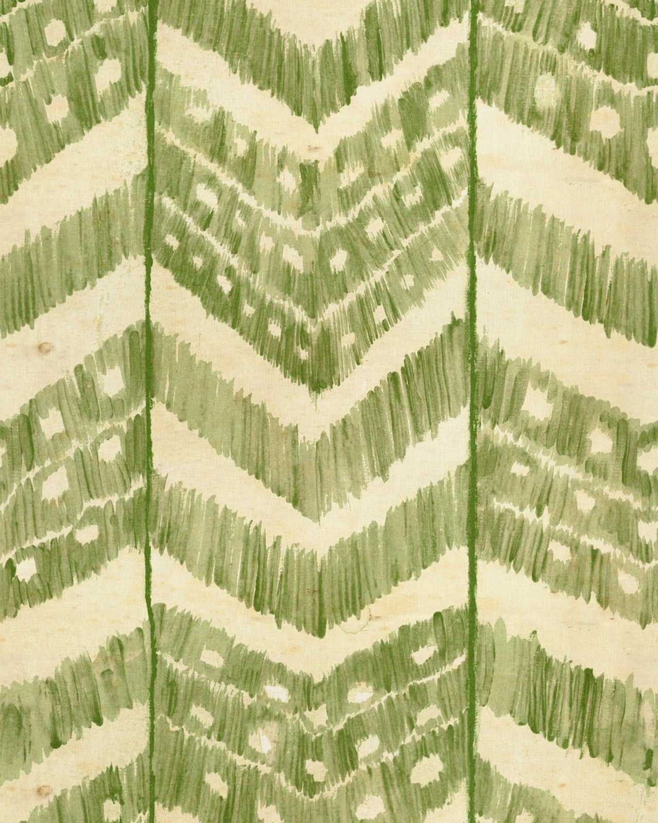 mind the gap - turkish ikat foliage wallpaper - wp30055