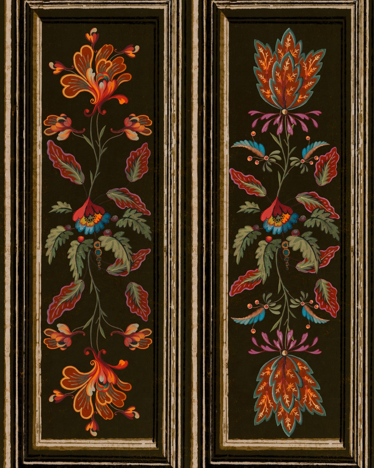 mind the gap - tyrolean panel black wallpaper - wp20700