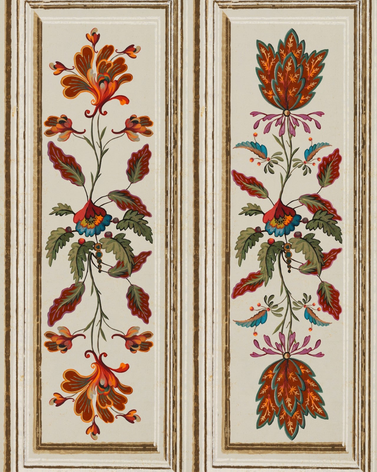 mind the gap - tyrolean panel taupe wallpaper - wp20698
