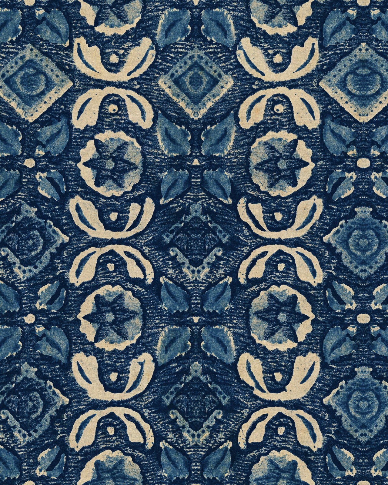 mind the gap - varanasi indigo wallpaper - wp30099