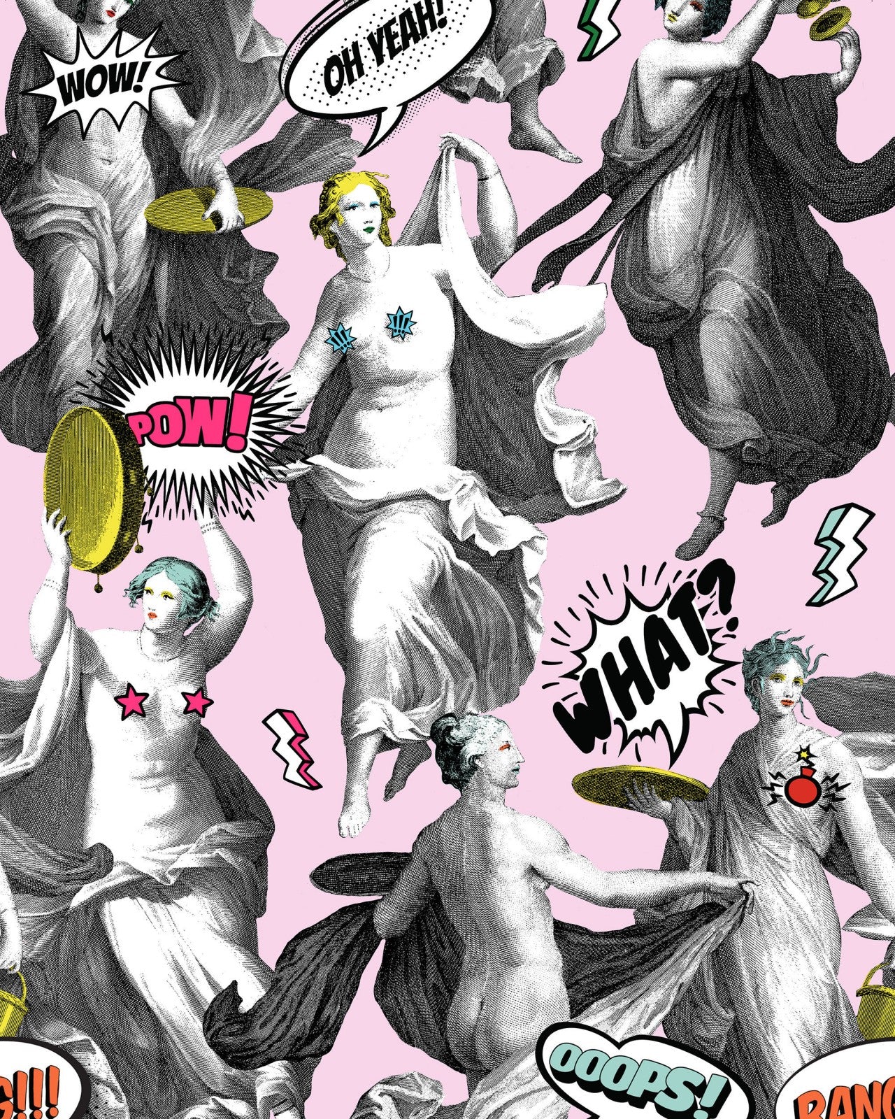 mind the gap - watch out! pink wallpaper - wp20385