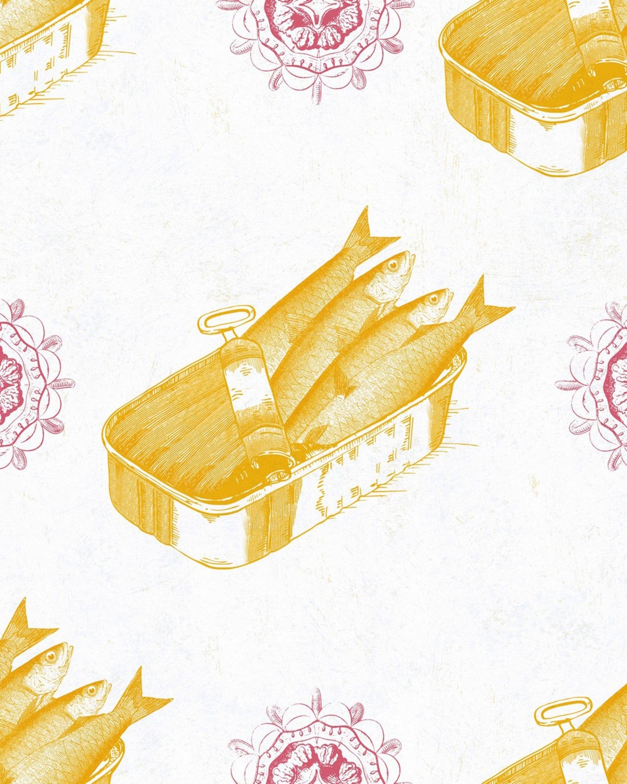 mind the gap - sardines yellow premium wallpaper - wp20010