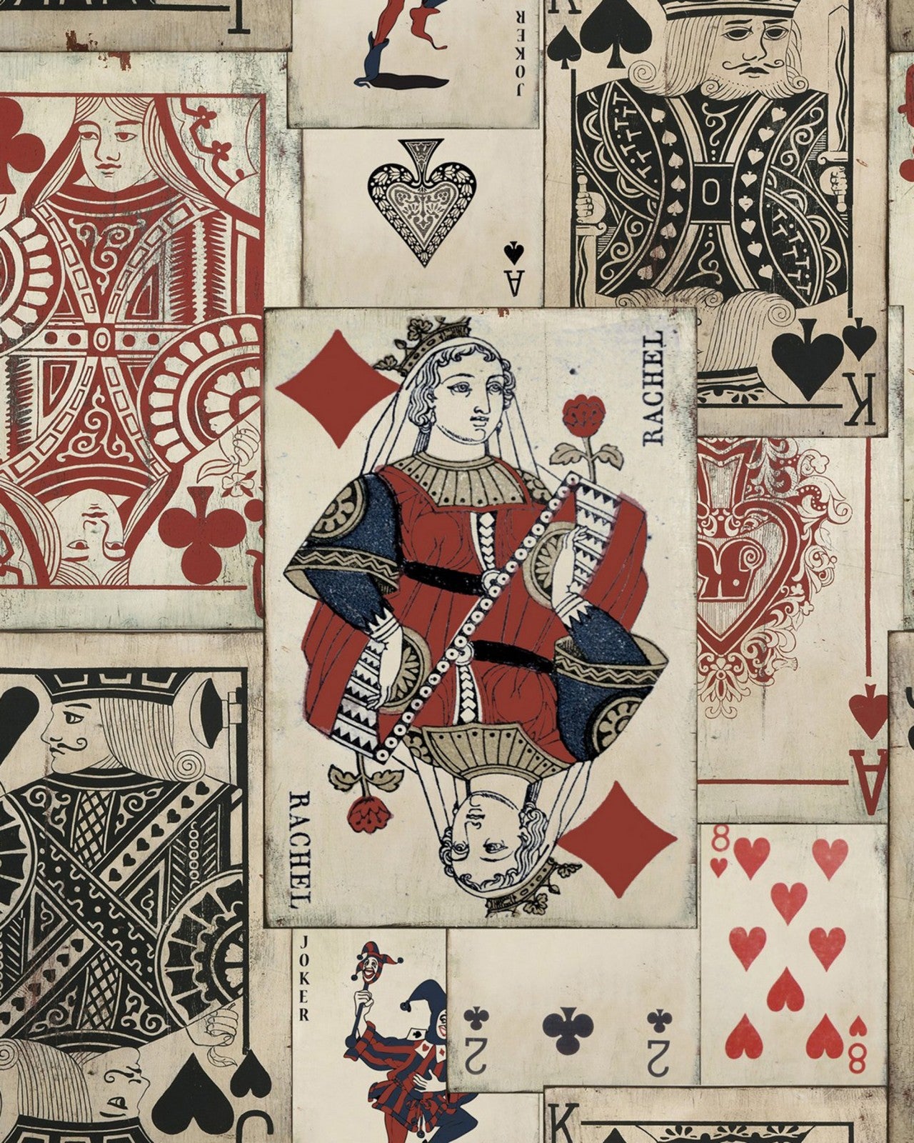mind the gap - playcards premium wallpaper - wp20019