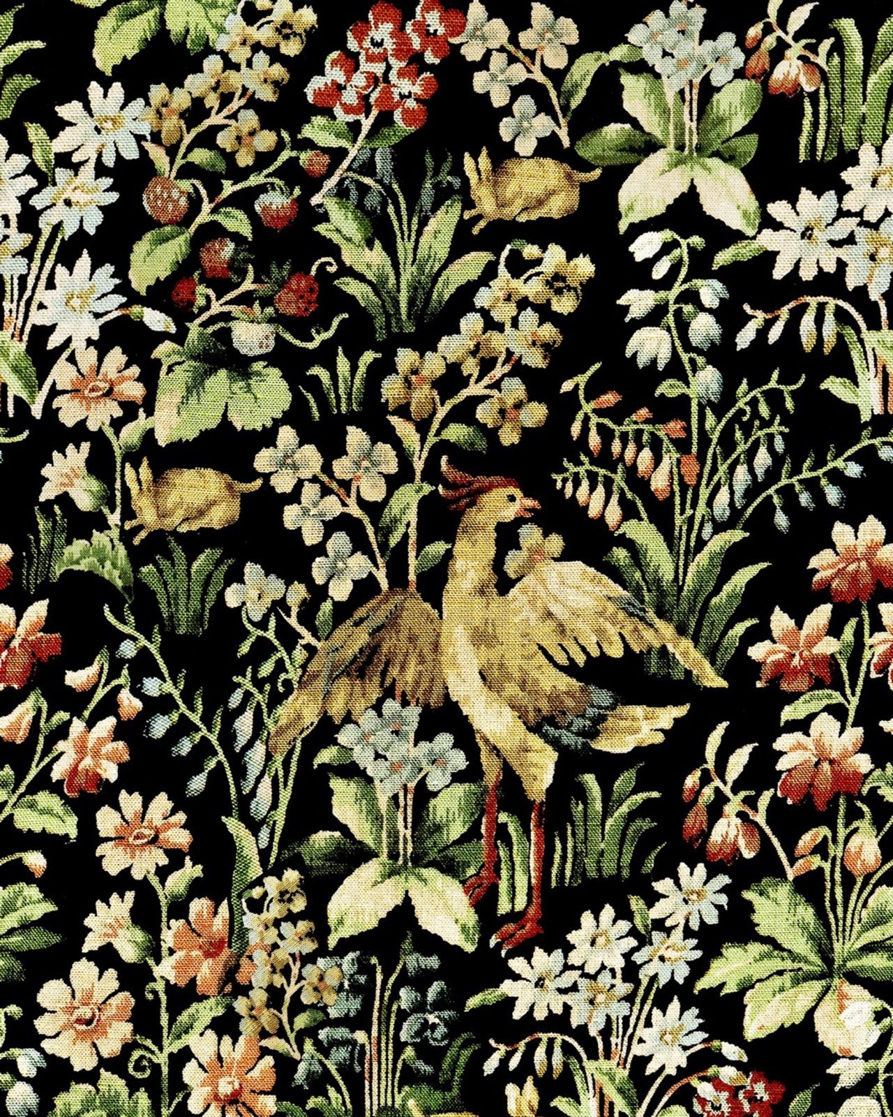 mind the gap - floral tapestry premium wallpaper - wp20057