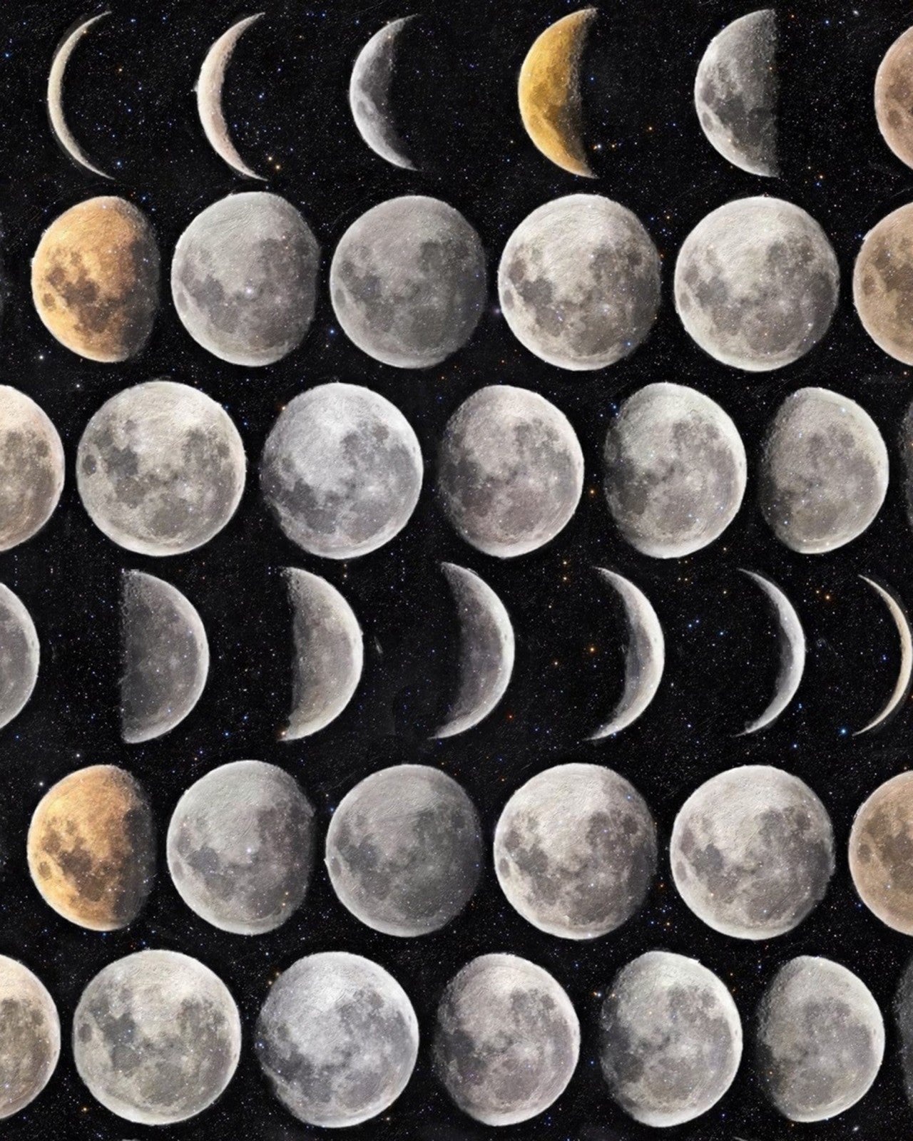 mind the gap - moon phases premium wallpaper - wp20066