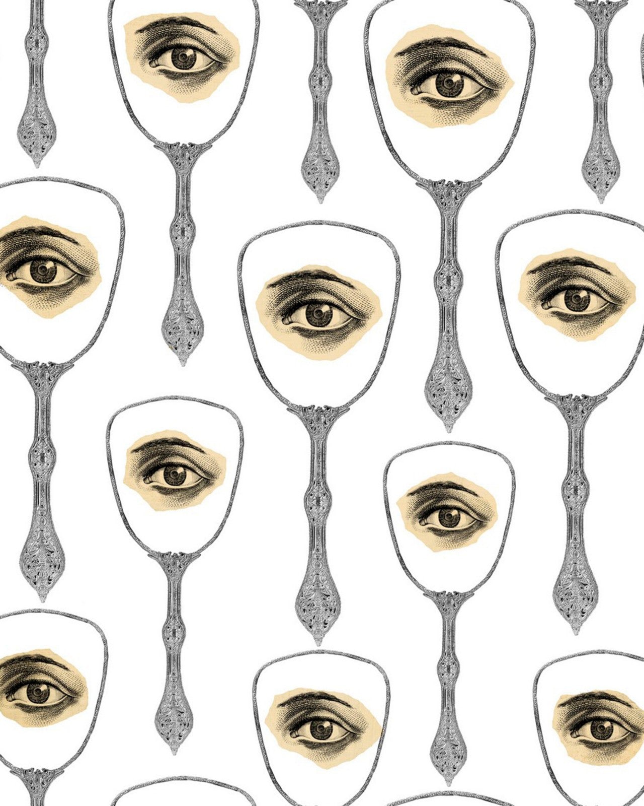 mind the gap - mirror's eye neutral premium wallpaper - wp20082