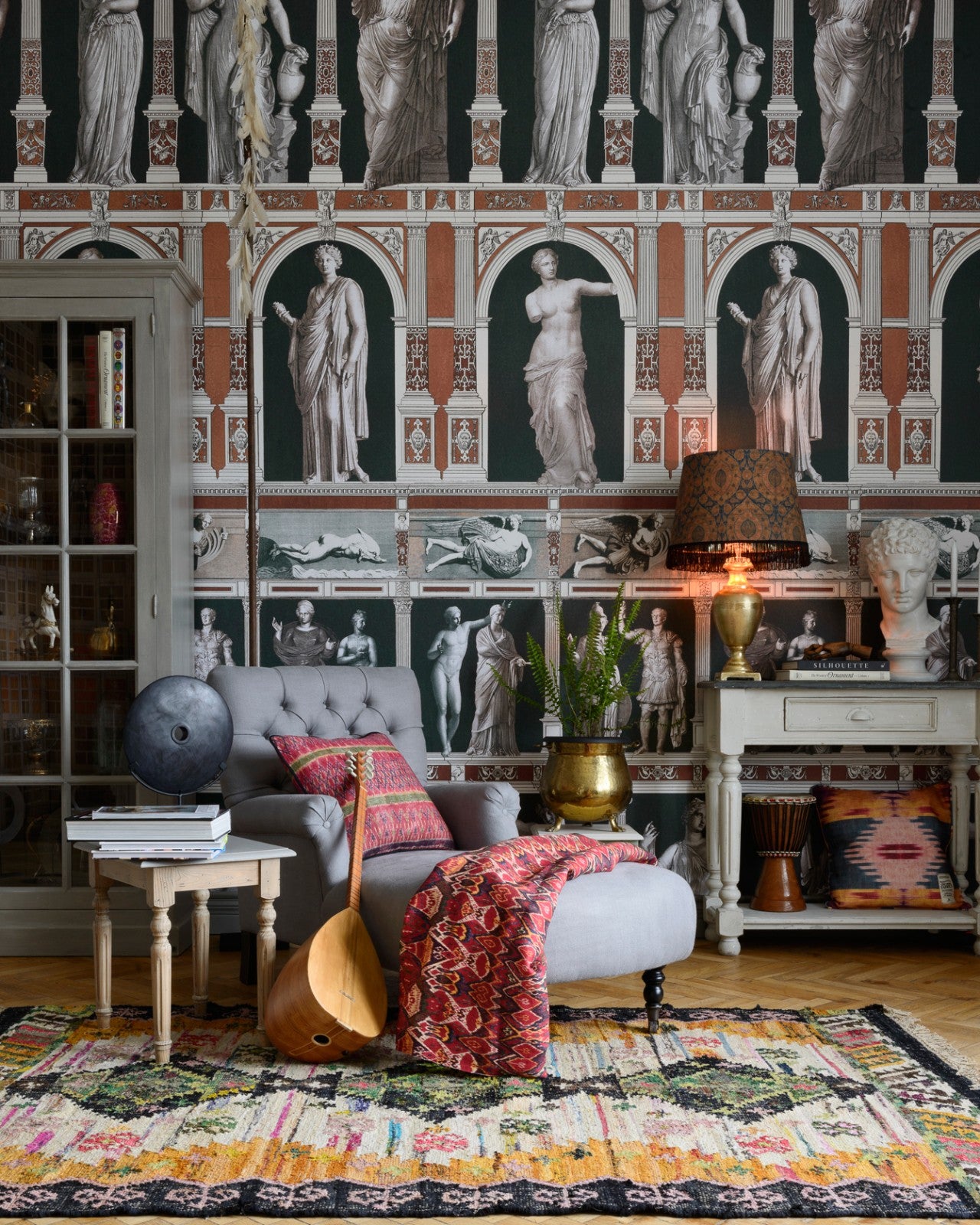 mind the gap - statues antique wallpaper - wp20422