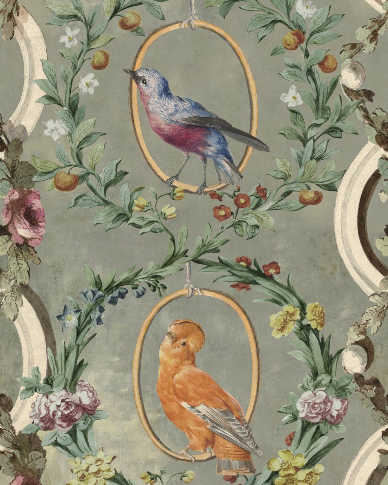 mind the gap - countesse's aviarium neutral wallpaper - wp20427