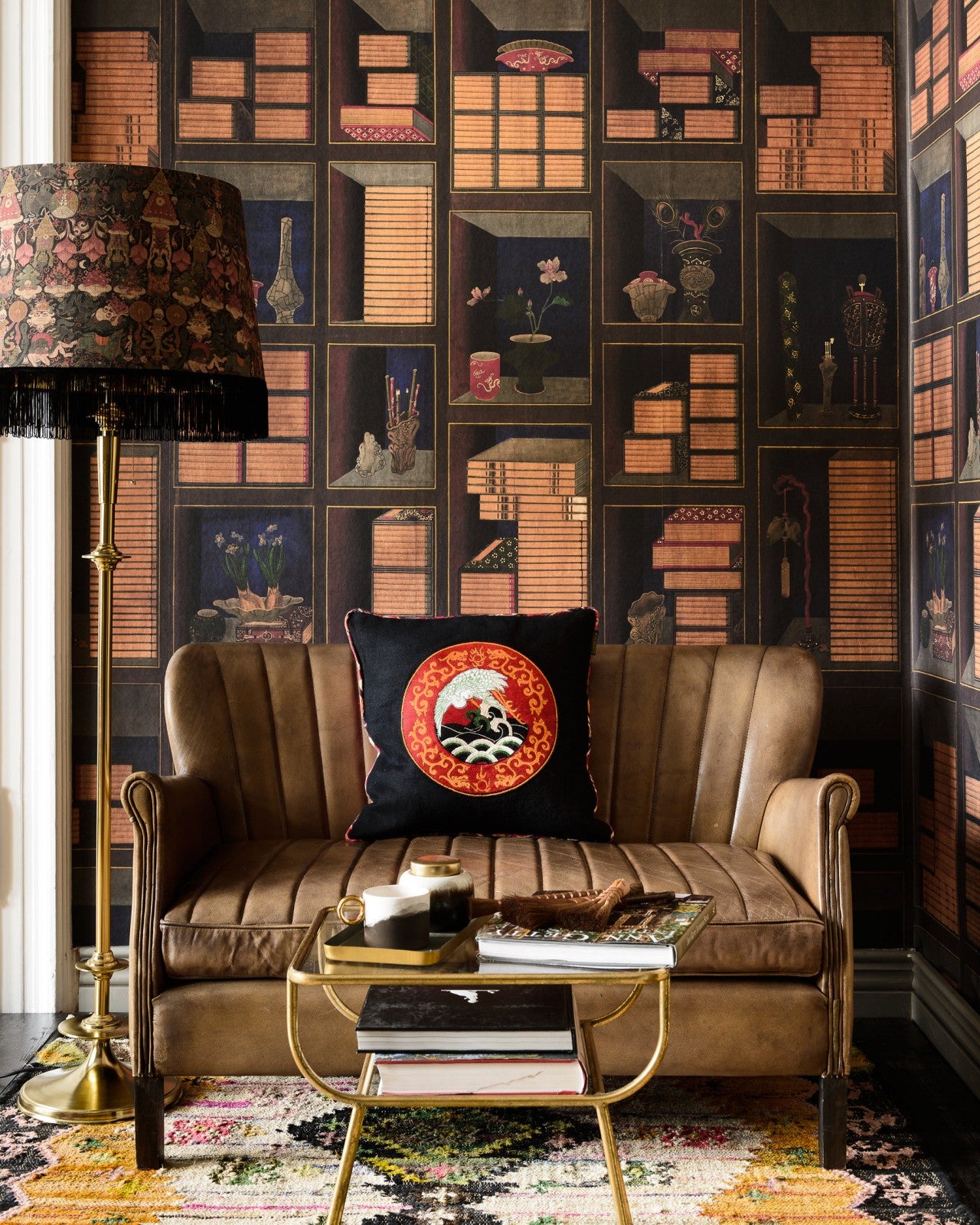 mind the gap - korean library chromo wallpaper - wp20469