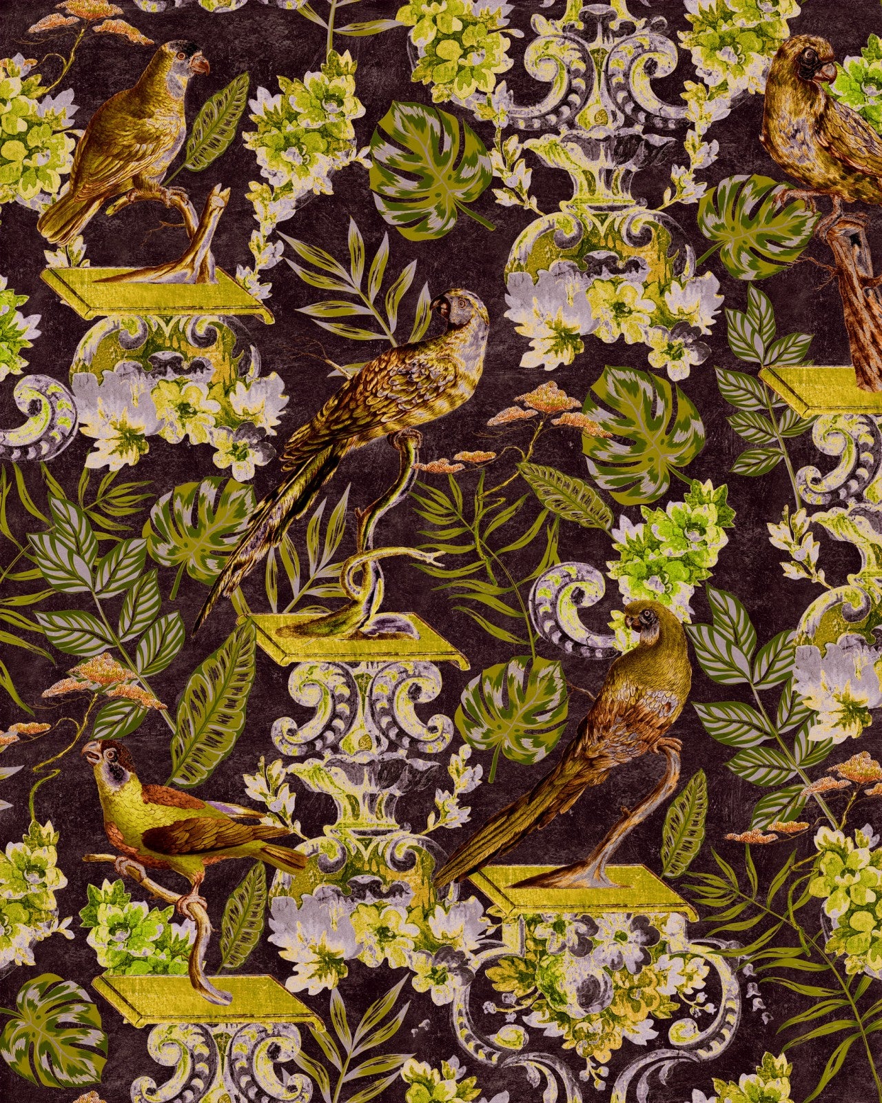 mind the gap - la voliere dark wallpaper - wp20478