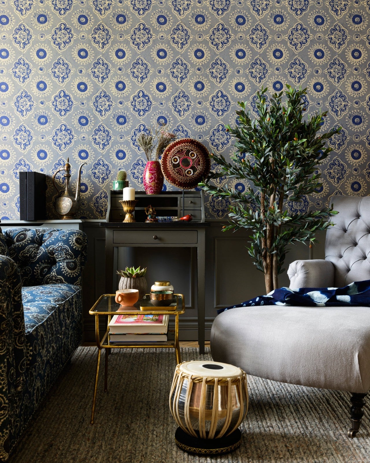 mind the gap - madder wallpaper - wp20502