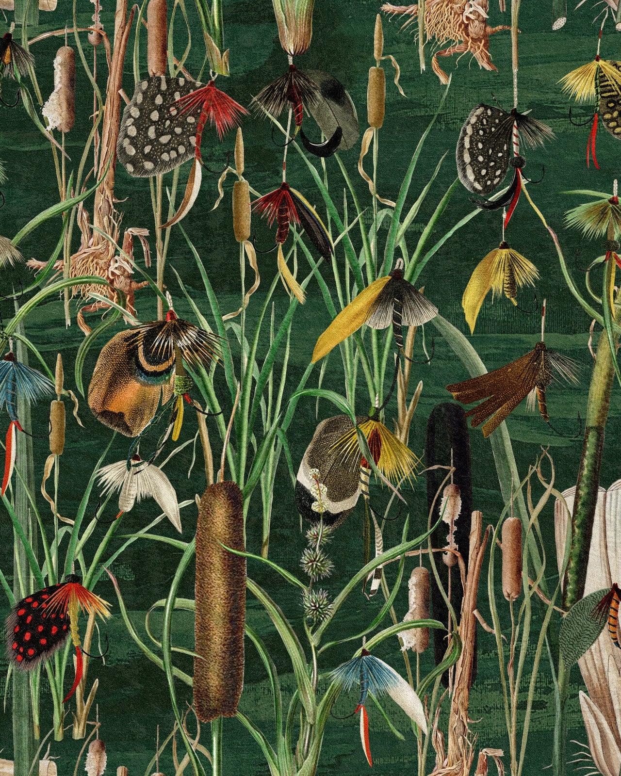 mind the gap - fishing flies greenlake wallpaper - wp20722
