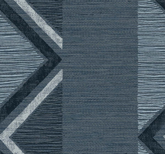 Seabrook Beswick Chevron Derya Wallpaper