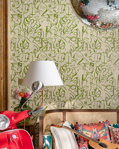 Mind The Gap - ON THE STAGE Midnight Blue Wallpaper - WP30094