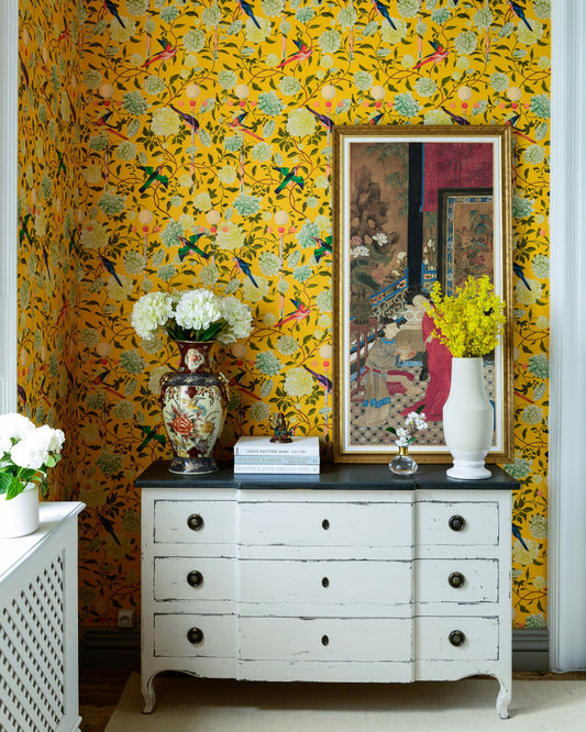 Mind The Gap - THE GARDEN OF IMMORTALITY Mustard Yellow - WP20590