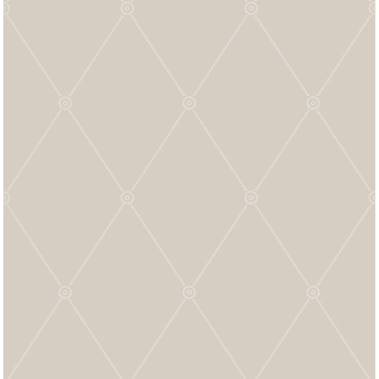 Cole & Son - Large Georgian Rope Trellis - Putty - 100/13061.CS.0