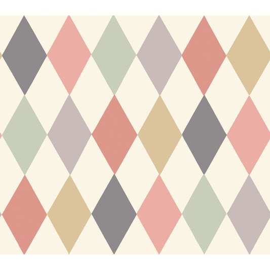 Cole & Son - Punchinello - Coral & Grn - 103/2009.CS.0