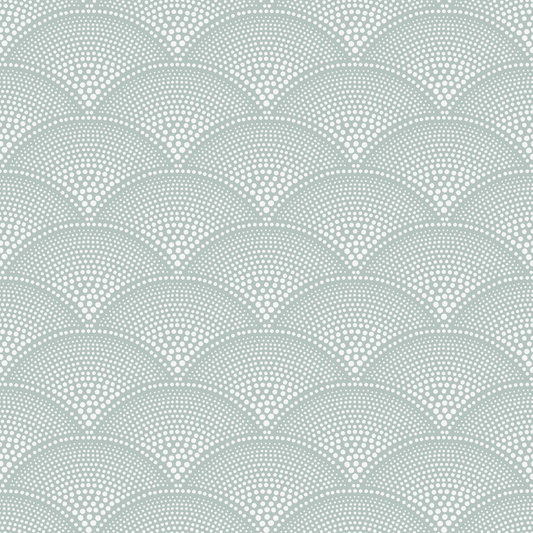 Cole & Son - Feather Fan - Print Room Blue - 112/10036.CS.0