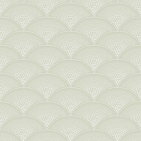 Cole & Son - Feather Fan - Old Olive - 112/10037.CS.0