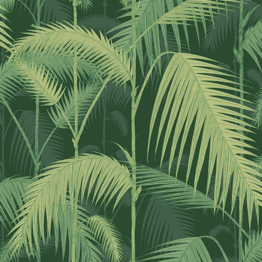Cole & Son - Palm Jungle - Leaf Green - 112/1003.CS.0