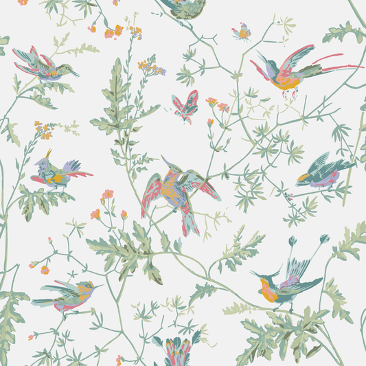 Cole & Son - Hummingbirds - Pastel - 112/4016.CS.0