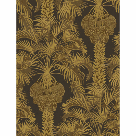 Cole & Son - Hollywood Palm - Charcoal & Gold - 113/1001.CS.0