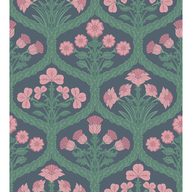 Cole & Son - Floral Kingdom - Rose/Fores - 116/3010.CS.0