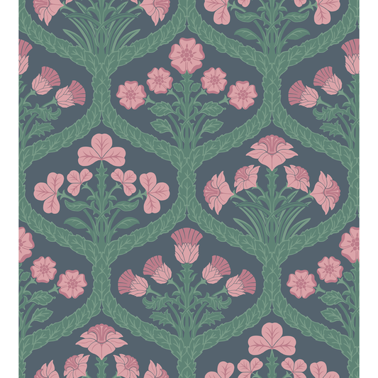 Cole & Son - Floral Kingdom - Rose/Fores - 116/3010.CS.0