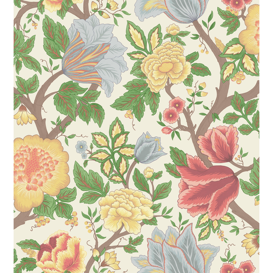 Cole & Son - Midsummer Bloom - Ch/Rge/Lf - 116/4013.CS.0