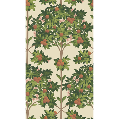 Cole & Son - Orange Blossom - Orange & Spring Green/Parch - 117/1001.CS.0