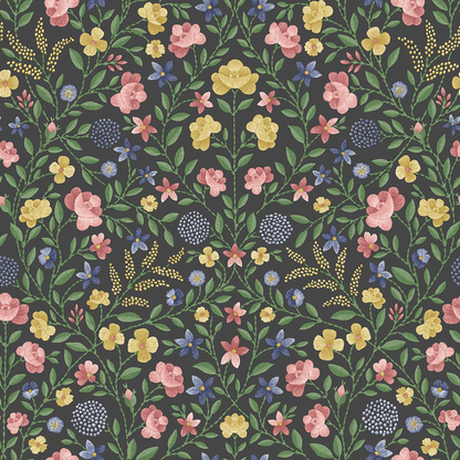 Cole & Son - Court Embroidery - Yellow - 118/13030.CS.0
