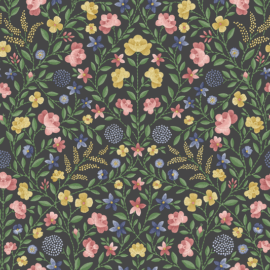 Cole & Son - Court Embroidery - Yellow - 118/13030.CS.0