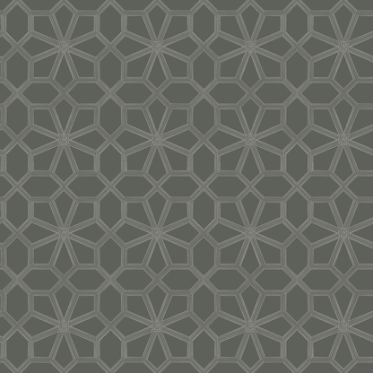 Cole & Son - Wolsey Stars - Chalk/Charcl - 118/16037.CS.0