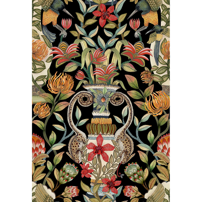 Cole & Son - Protea Garden - Olv&Rg/Blck - 119/10044.CS.0