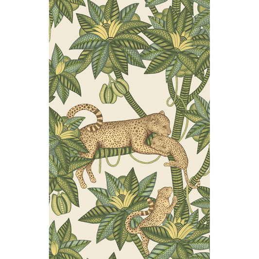 Cole & Son - Satara - Sprngrn&Snd/Linen - 119/3015.CS.0