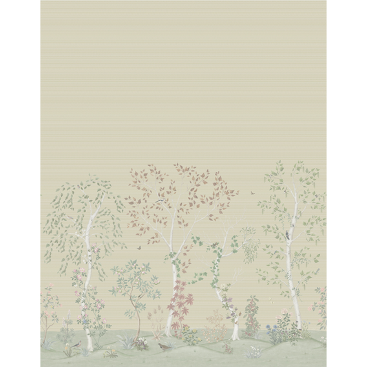 Cole & Son - Seasonal Woods - Oat Natural - 120/6019G.CS.0